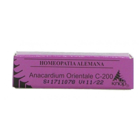 Imagen de KNOP GLOBULOS HOMEOPATICOS C-200 ANACARDUM ORIENTAL 2 G.