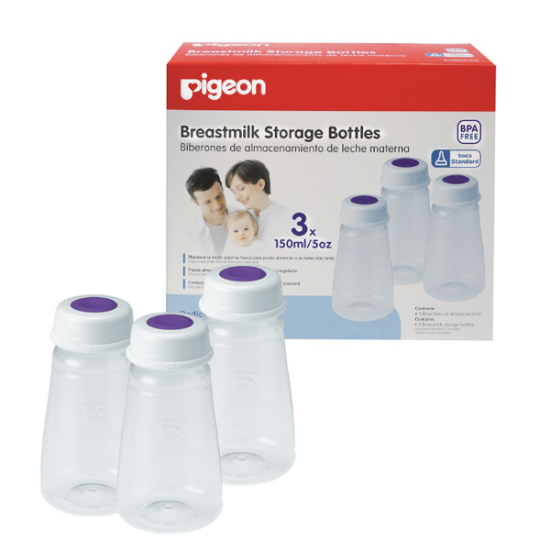 Imagen de PIGEON EXTRACTOR DE LECHE+MAMADERA STREAMLINE TAMAÑO S (0-3 MESES) 150 ML
