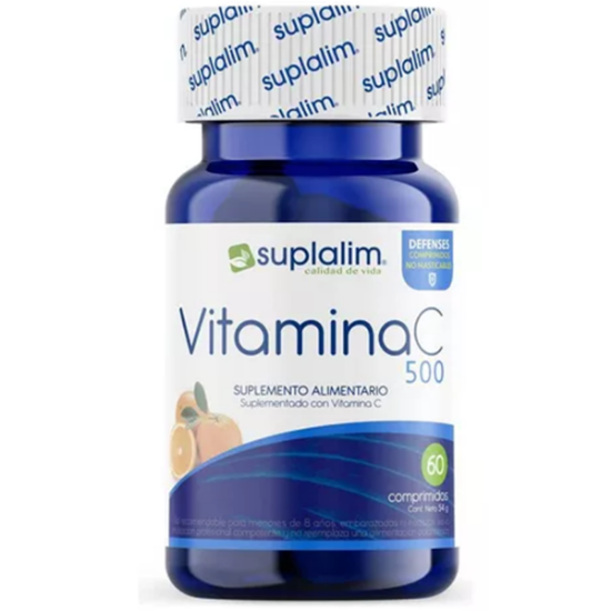 Imagen de VITAMINA-C 500 MG 60 COMPRIMIDOS