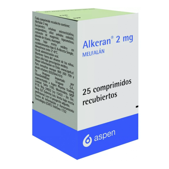 Imagen de ALKERAN 2 MG X 25 COMP.