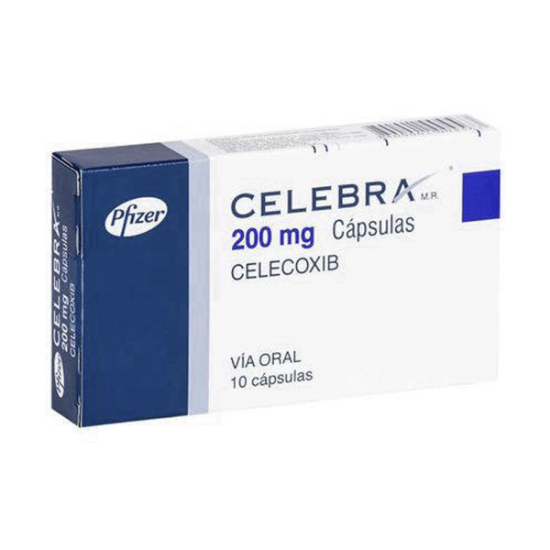Imagen de CELEBRA 200 MG X 10 CAPS.