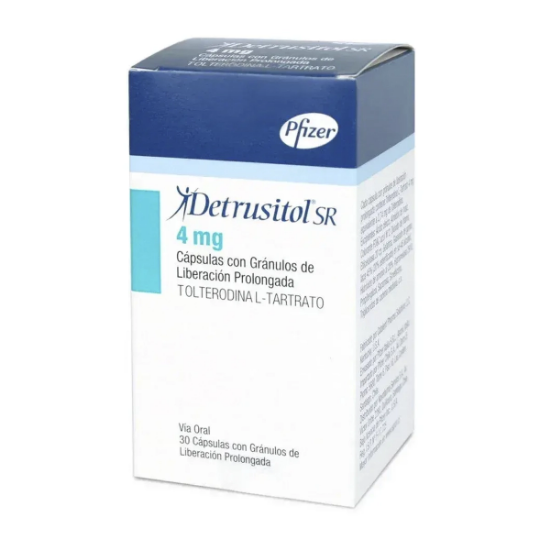 Imagen de DETRUSITOL SR 4 MG X 30 COMP.