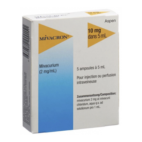 Imagen de MIVACRON 10MG / 5ML X 5 AMP