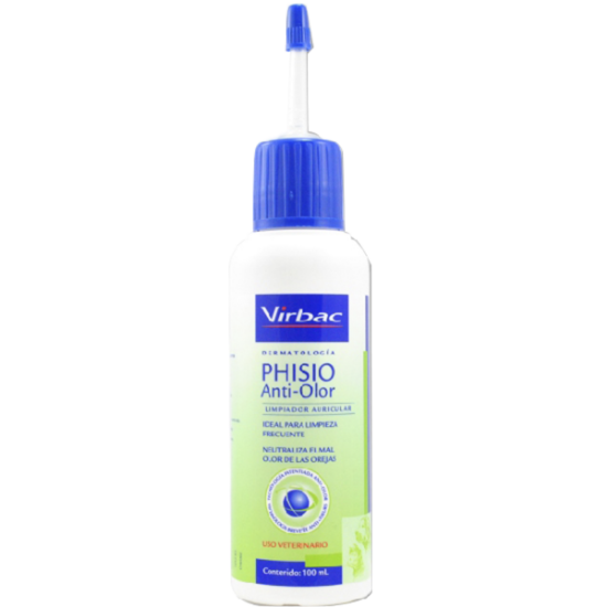 Imagen de VET PHISIO ANTI OLOR LIMPIAD.AURICULAR FRASCO DE 100 ML