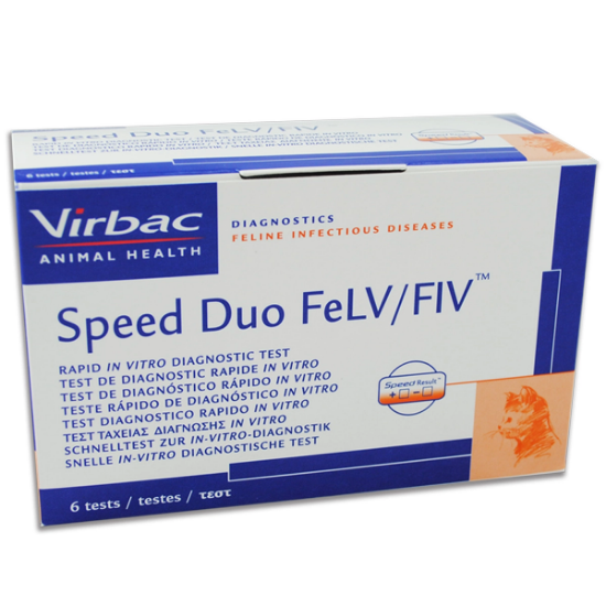 Imagen de VET SPEED DUO FELV-FIV CAJA CON 6 UNIDADES