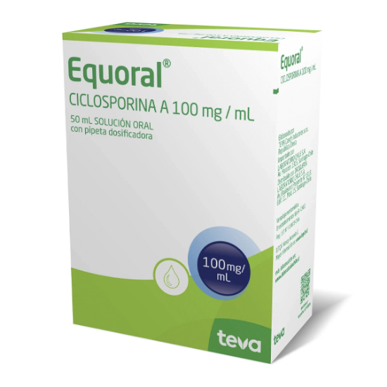 Imagen de EQUORAL 100MG/50ML SOL.ORAL C/PIPETA DOS
