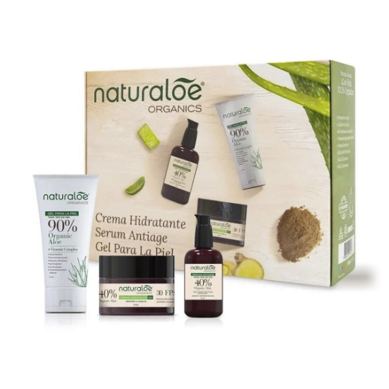 Imagen de NATURALOE CREMA DIA 50 ML + SERUM 30 ML+ GEL 50 ML