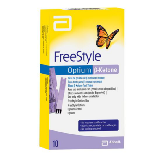 Imagen de FREESTYLE OPTIUM BKETONES X 10 UNID.