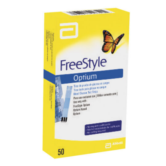 Imagen de FREESTYLE OPTIUM TIRAS GLUCOSA X 50 UNID.