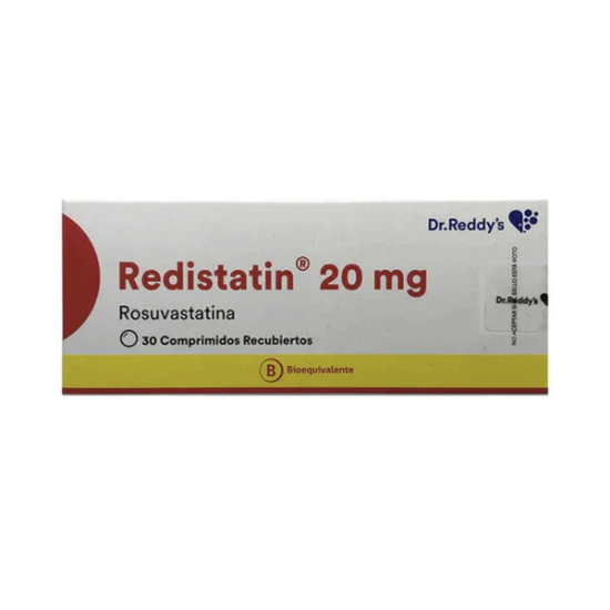 Imagen de REDISTATIN 20 MG X 30 COMP. REC.