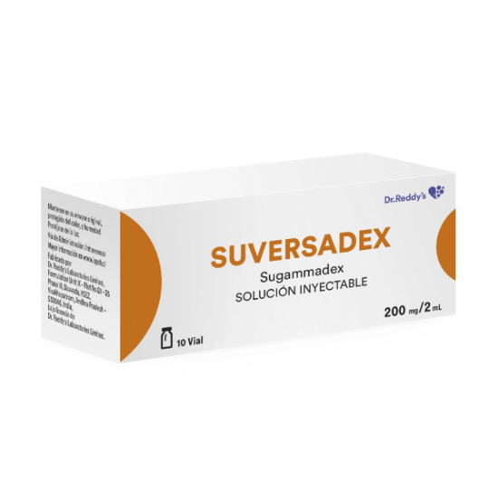 Imagen de SUVERSADEX 200 MG / 2 ML SOL.INY. X 10 VIAL.