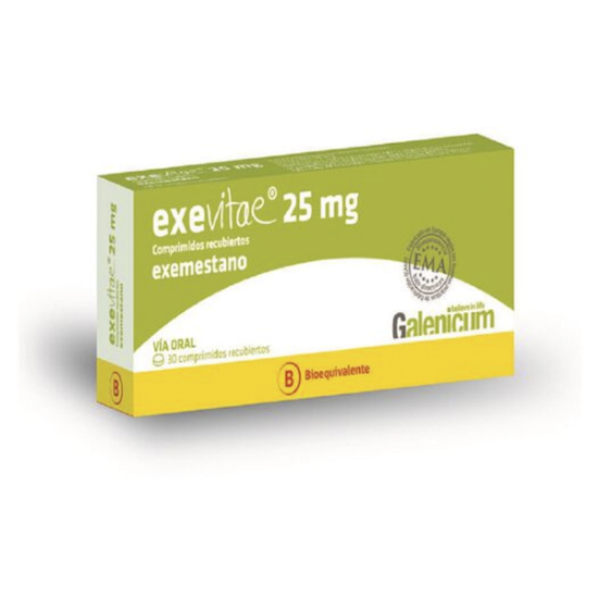 Imagen de EXEVITAE 25 MG X 30 COMP.