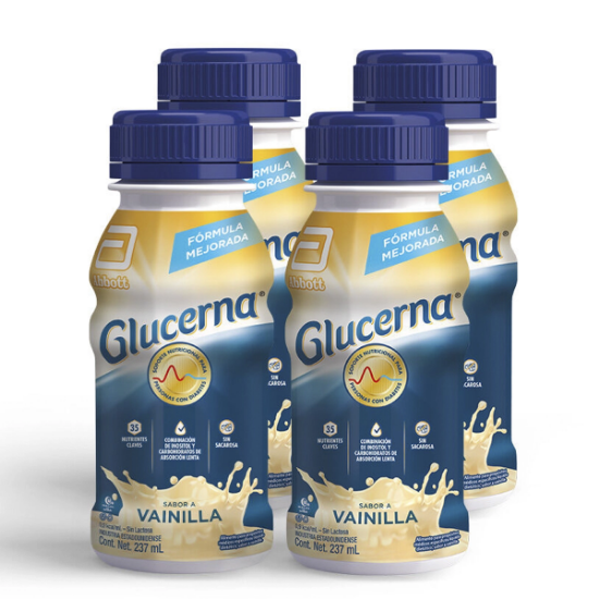 Imagen de GLUCERNA RPB VAINILLA 237 ML X PACK DE 4 UNID.