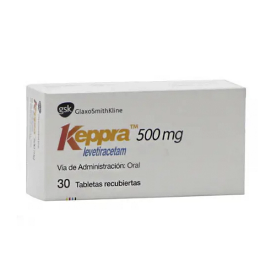 Imagen de KEPPRA 500 MG X 30 COMP.
