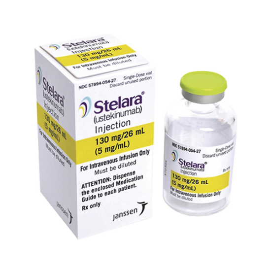 Imagen de STELARA CONCENTRADO PARA SOLUCION PARA PERFUSION 130 MG/26 ML