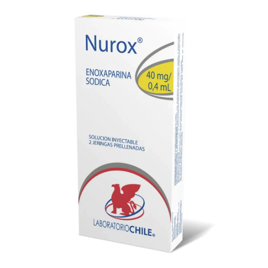 Imagen de NUROX 40MG / 0,4ML X 2 JERINGA PRELLENADA