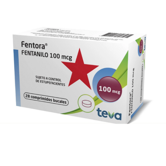 Imagen de FENTORA 100 MCG X 28 COMP.