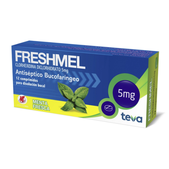 Imagen de FRESHMEL MENTA FRESCA X 12 COMP.