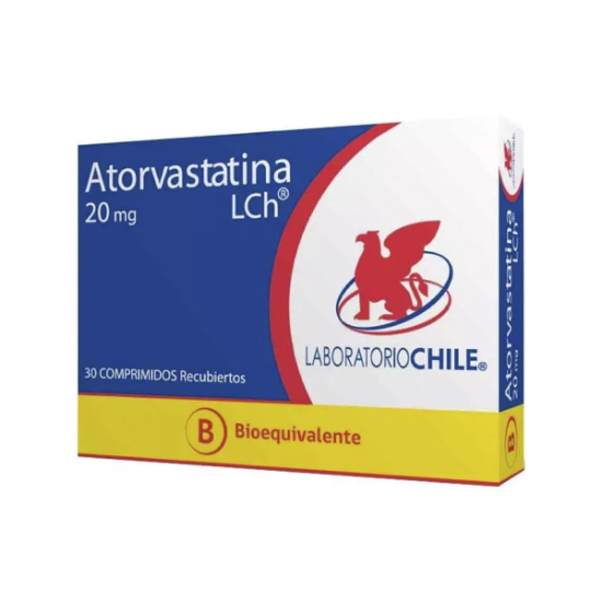 Imagen de ATORVASTATINA 80 MG X 30 COMP. REC.