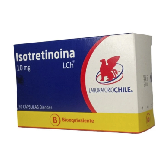 Imagen de ISOTRETINOINA 10 MG X 30 CAPS. BLANDAS