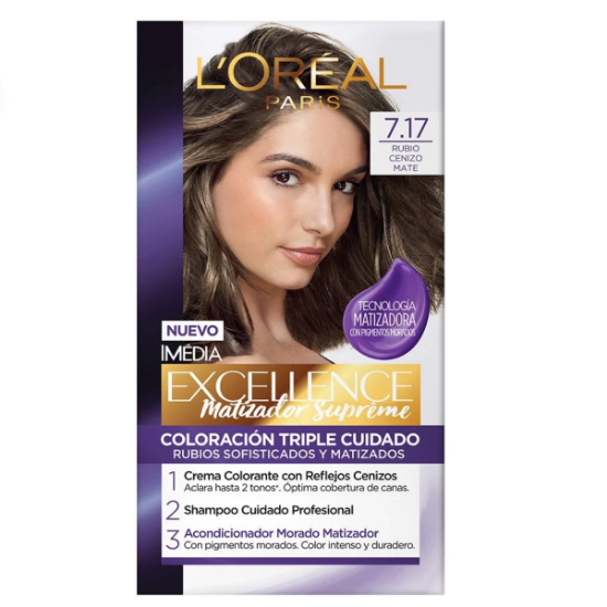 Imagen de EXCELLENCE 7.17 RUBIO CENIZO MATTE