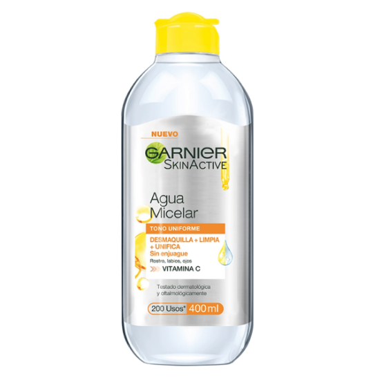 Imagen de GARNIER AGUA MICELAR EXPRESS ACLARA 400ML
