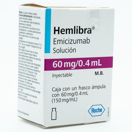 Imagen de HEMLIBRA 60MG / 0,4ML X 1 FA