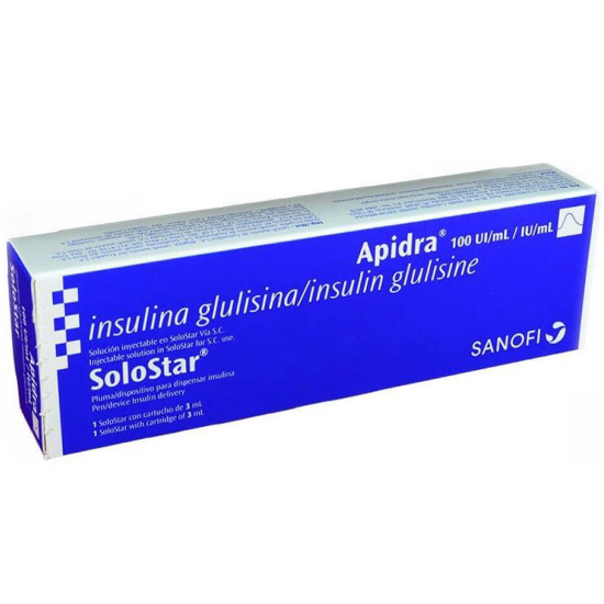 Imagen de INSUL. APIDRA 100UI / ML 1 CARTRIDGE 3ML
