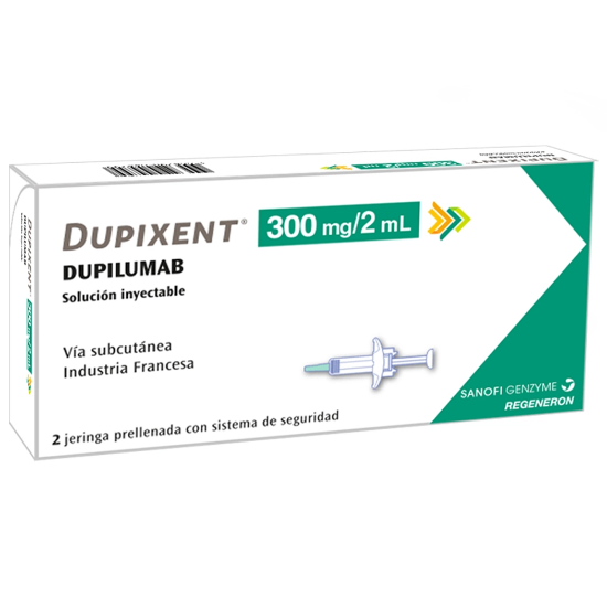 Imagen de DUPIXENT SOL. INY. 300 MG/2 ML X 2 JER. PRELLENADAS