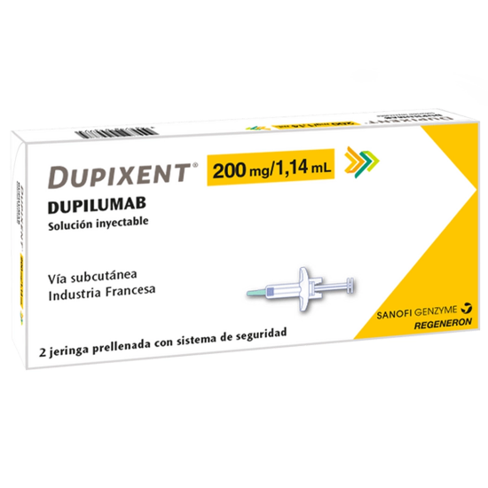 Imagen de DUPIXENT SOL. INY. 200 MG/2 ML X 2 JER. PRELLENADAS