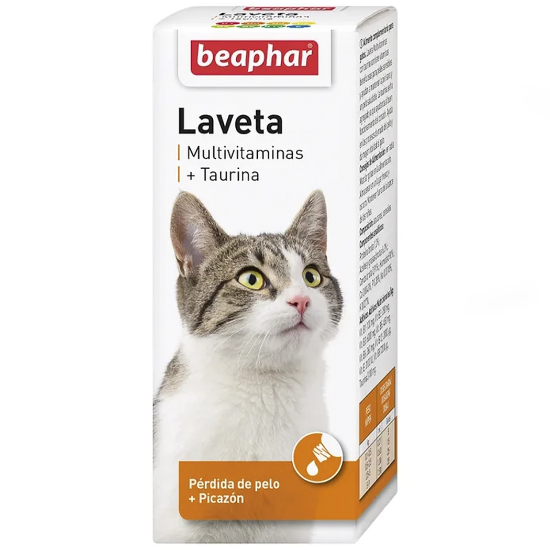 Imagen de VET LAVETA TAURINA GATOS 50 ML.
