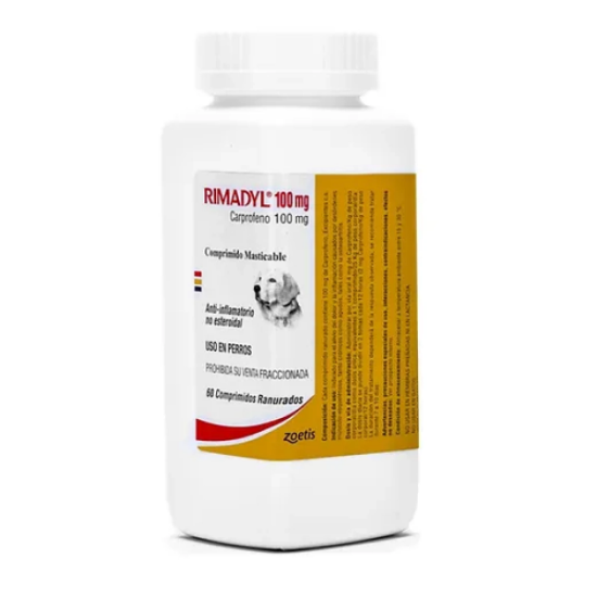 Imagen de VET RIMADYL 100 MG X 60 COMP. MASTICABLES