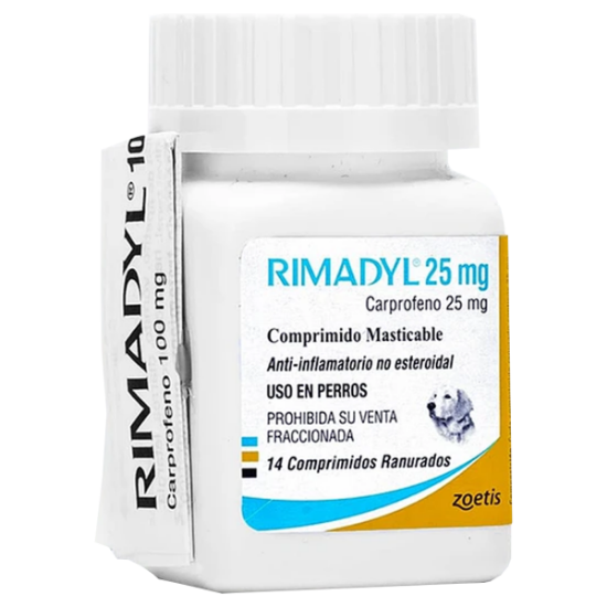 Imagen de VET RIMADYL 25 MG X 14 COMP. MASTICABLES