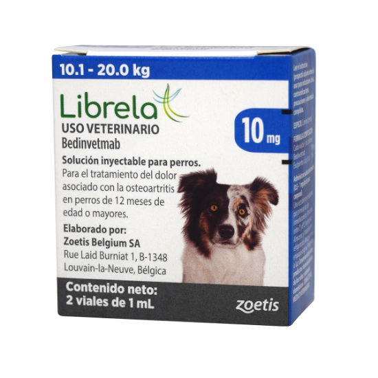 Imagen de VET (MV) LIBRELA 10 MG. X 2 VIALES