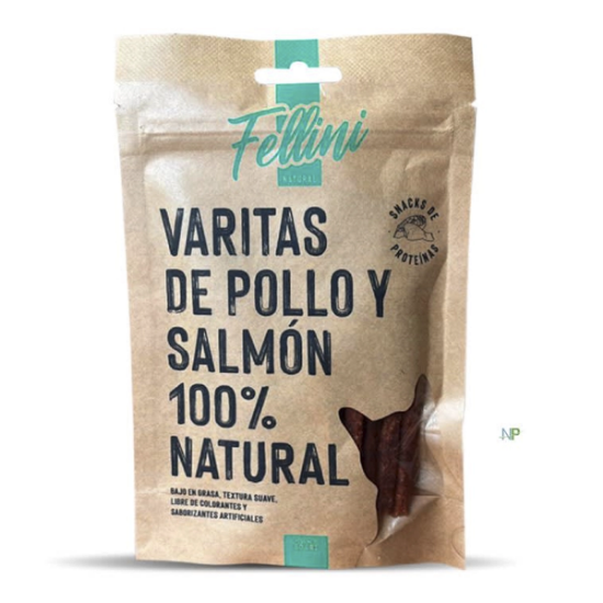 Imagen de VET FELLINI SNACK NATURAL VARITAS X 50G.