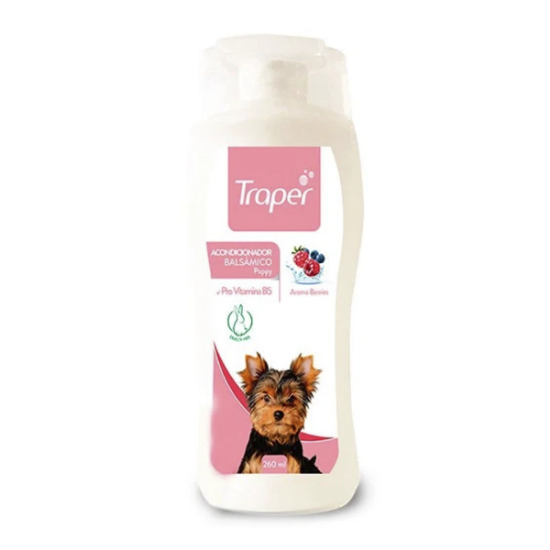 Imagen de VET TRAPER ACONDICIONADOR PUPPY BERRIES X 260 ML .