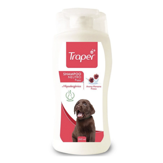 Imagen de VET TRAPER SHAMPOO PUPPY NEUTRO HIPOALERG. X 260 ML .
