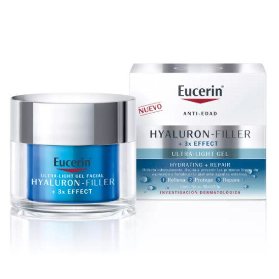 Imagen de EUCERIN HYALURON FILLER 3 X EFFECT ULTRA LIGHT GEL 50 ML