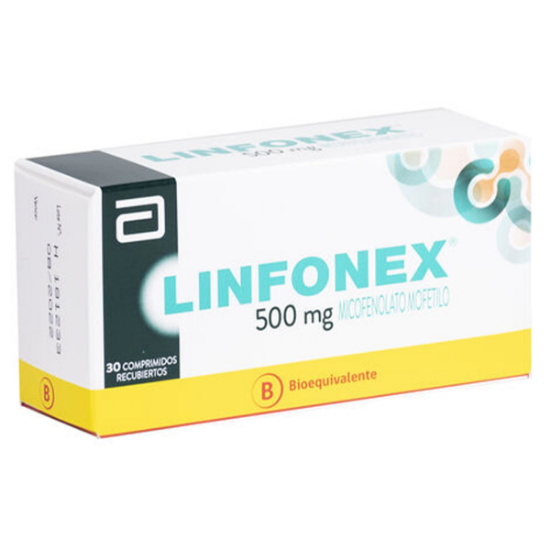 Imagen de LINFONEX 500MG X 30 COMP. REC