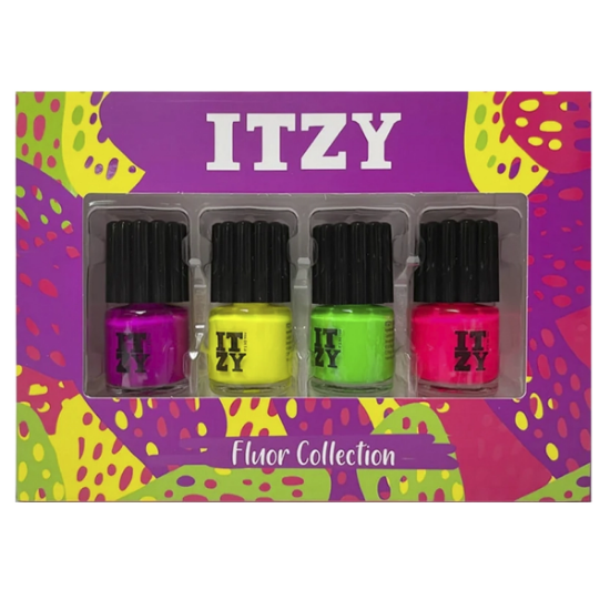 Imagen de ITZY SET ESMALTES COLOR NEON X 4
