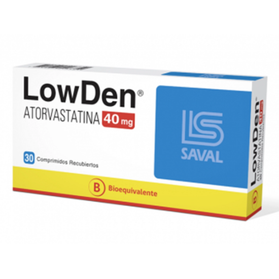 Imagen de LOWDEN 40 MG X 30 COMP. RANURADOS