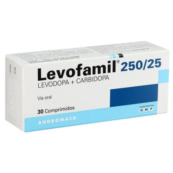 Imagen de LEVOFAMIL 250 MG X 30 COMP.