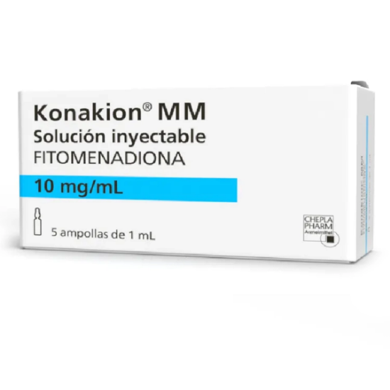 Imagen de KONAKION 10 MG X 1 ML X 5 AMP