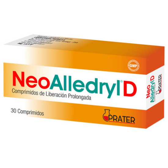 Imagen de NEOALLEDRYL D X 30 COMP.