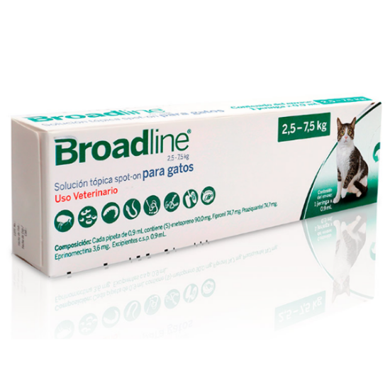 Imagen de VET BROADLINE CAJA X 1 JERINGA 0.9ML (GATOS DE 2.5 a 7.5 KG)