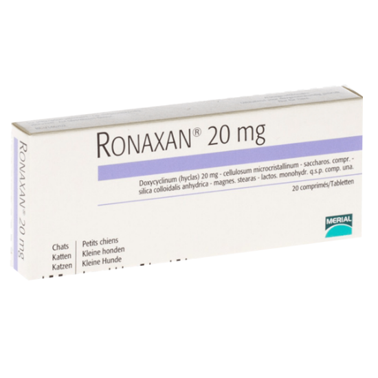 Imagen de VET RONAXAN 100MG CAJA X 10 COMP.
