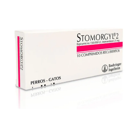 Imagen de VET STOMORGYL 2 CAJA X 10 COMP.