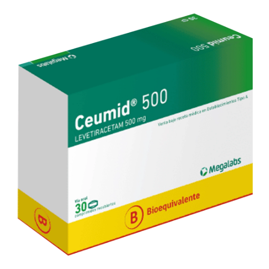 CEUMID 500MG X 30 COMP. REC - Sistema Nervioso