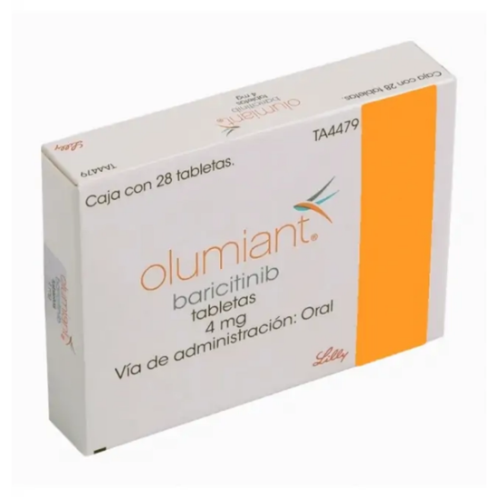 Imagen de OLUMIANT 4 MG X 28 COMP. REC.