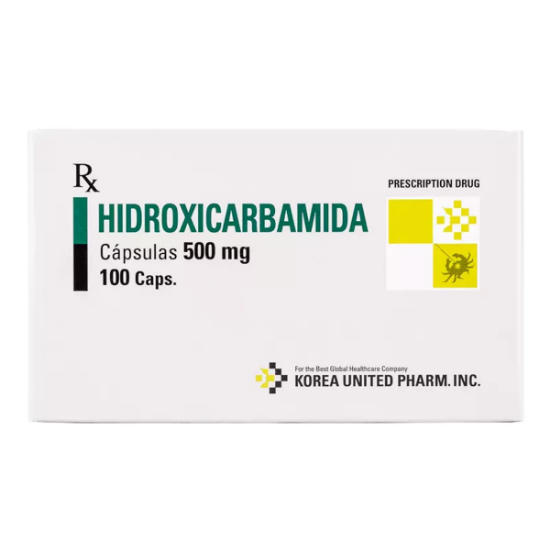 Imagen de HIDROXICARBAMIDA 500 MG X 100 CAPS.